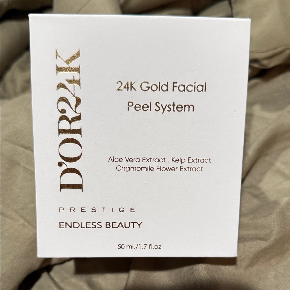 D’or24K Gold Facial Peel System NWT!!